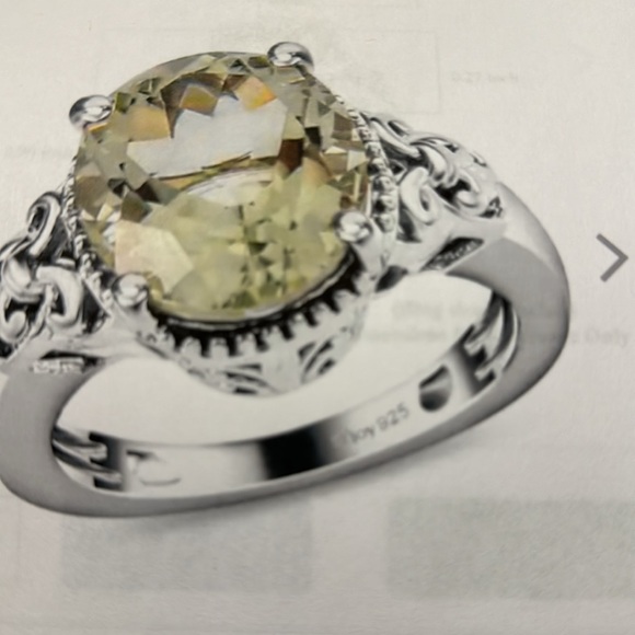 Jewelry - PRASIOLITE RING, SIZE 9